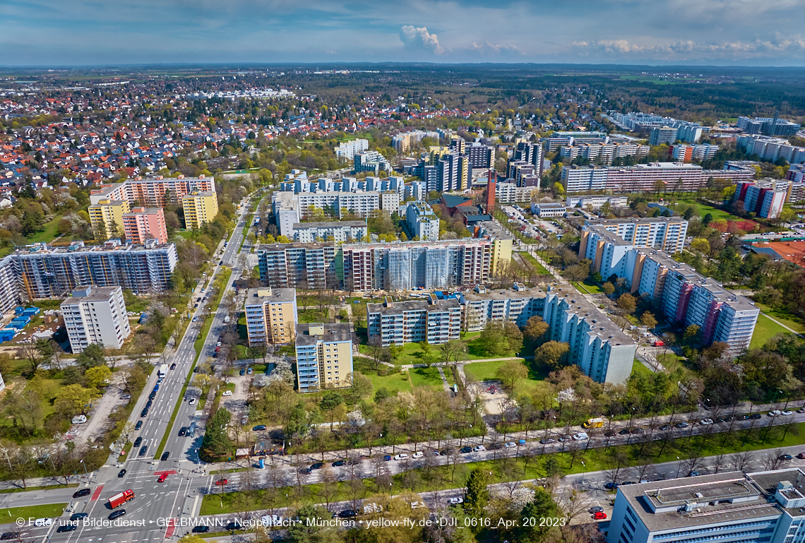 21.04.2023 - Maga-Großsanierung an der Kurt-Eisner-Straße in Neuperlach